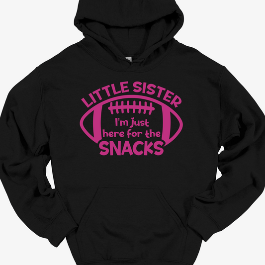 LITTLE SISTER(FOOTBALL)JHFTS HOODIE