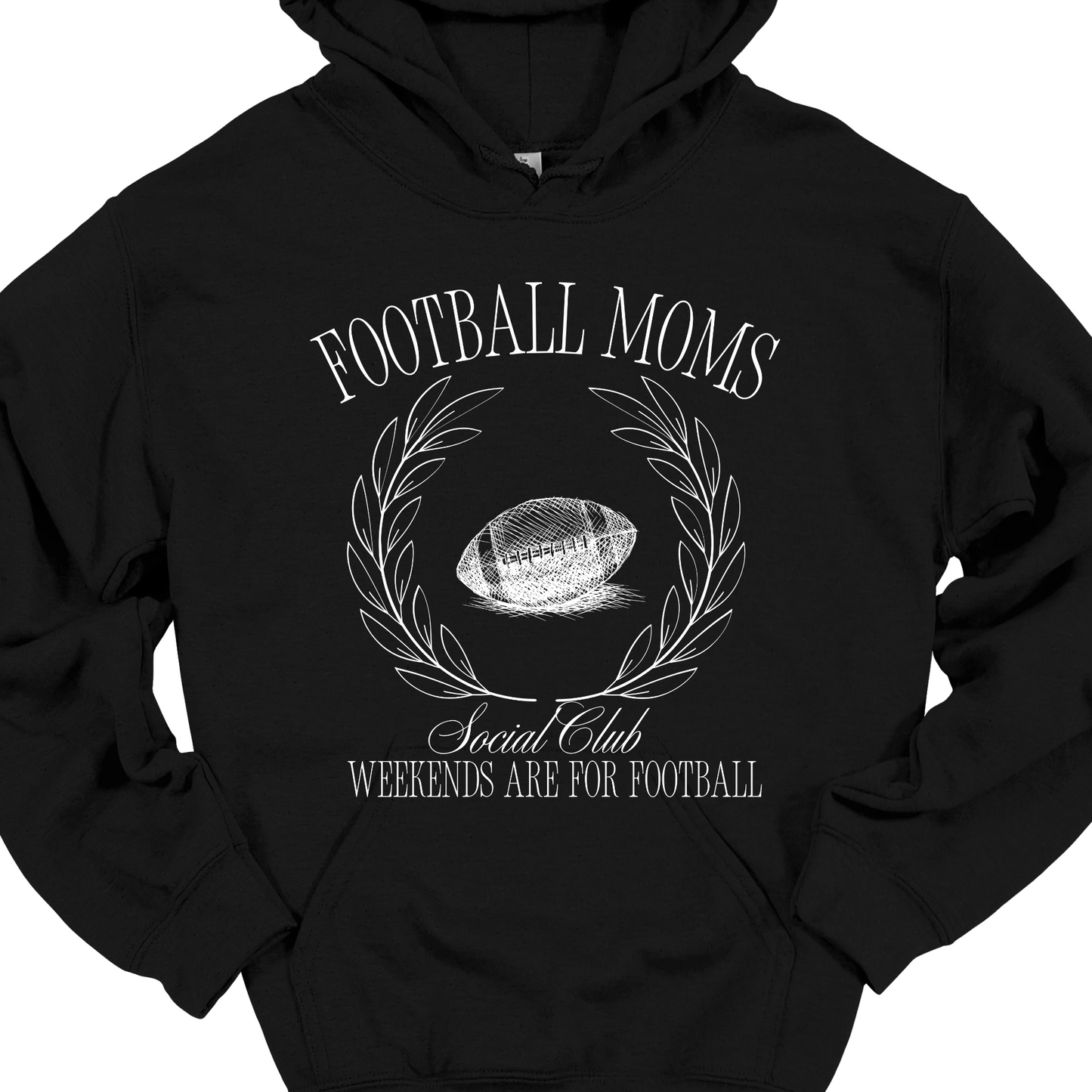 FOOTBALL MOM SOCIAL CLUB HOODIE