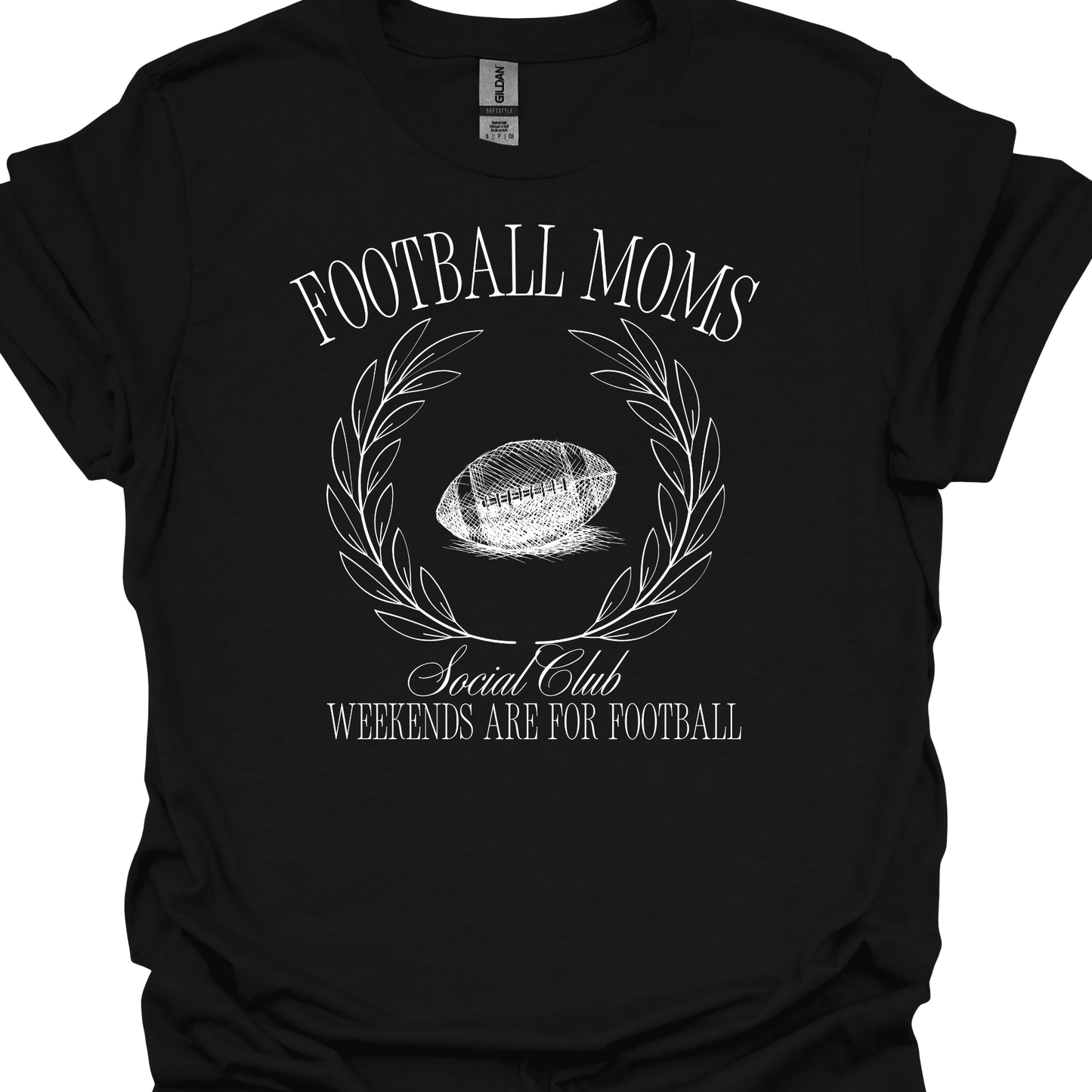 FOOTBALL MOM SOCIAL CLUB TSHIRT