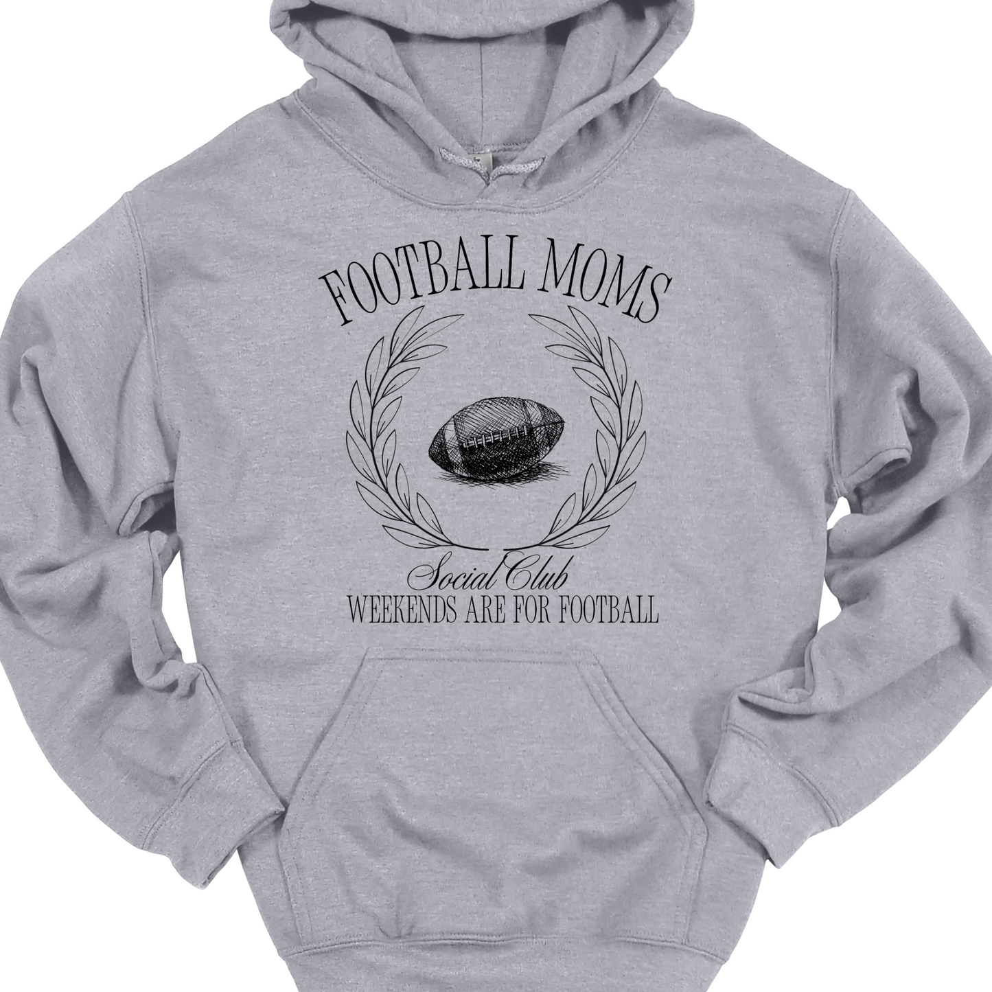 FOOTBALL MOM SOCIAL CLUB HOODIE