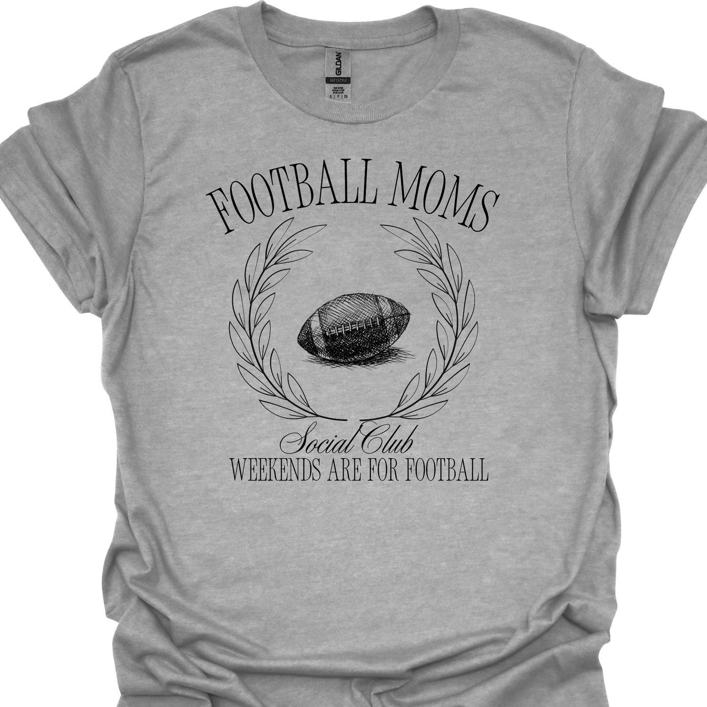 FOOTBALL MOM SOCIAL CLUB TSHIRT