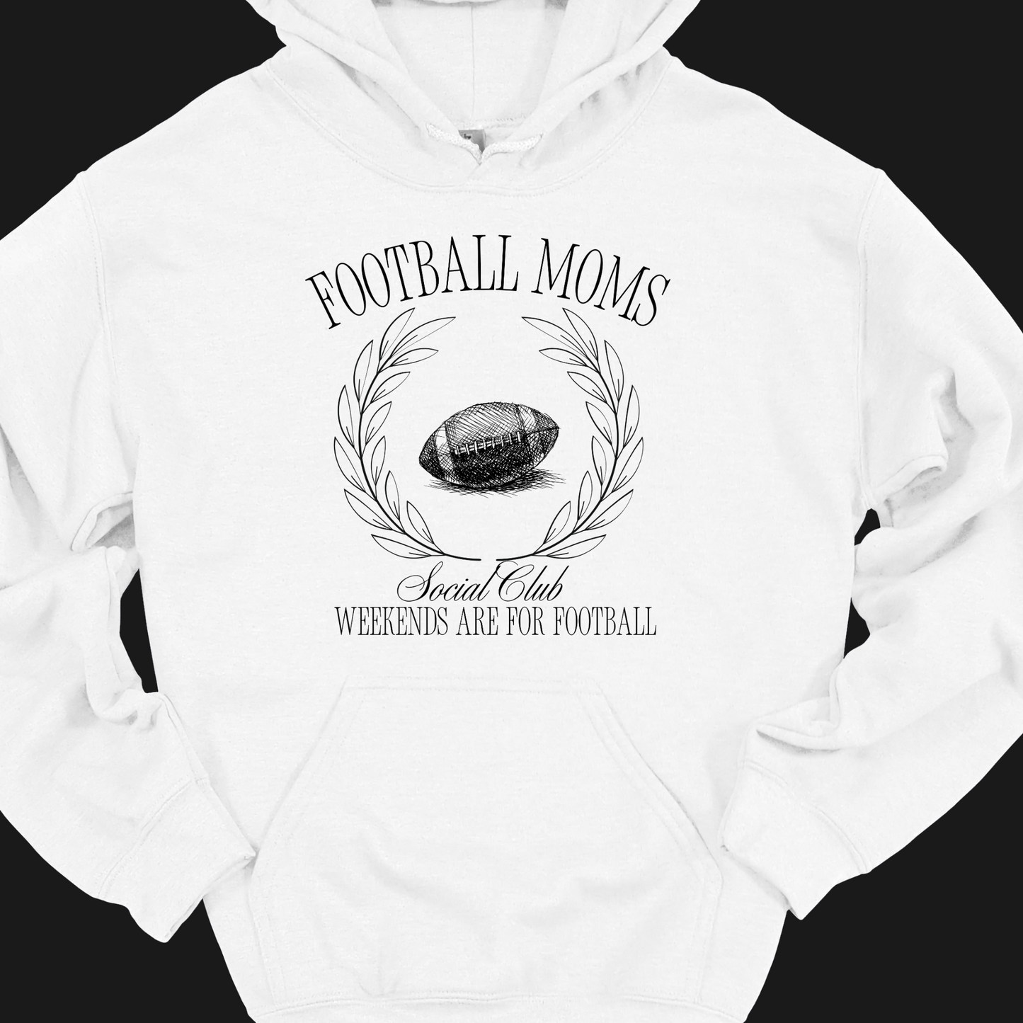 FOOTBALL MOM SOCIAL CLUB HOODIE