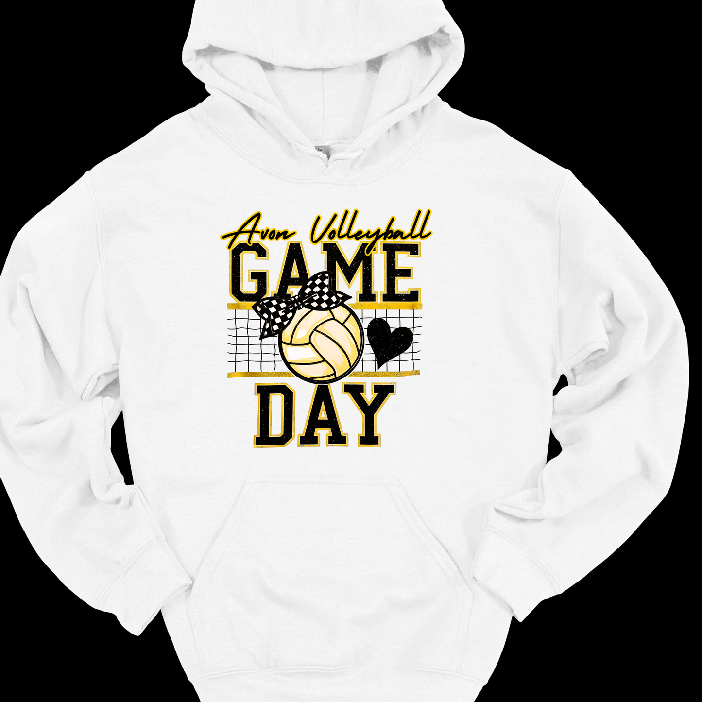 AVON VOLLEYBALL GAMEDAY W NET HOODIE