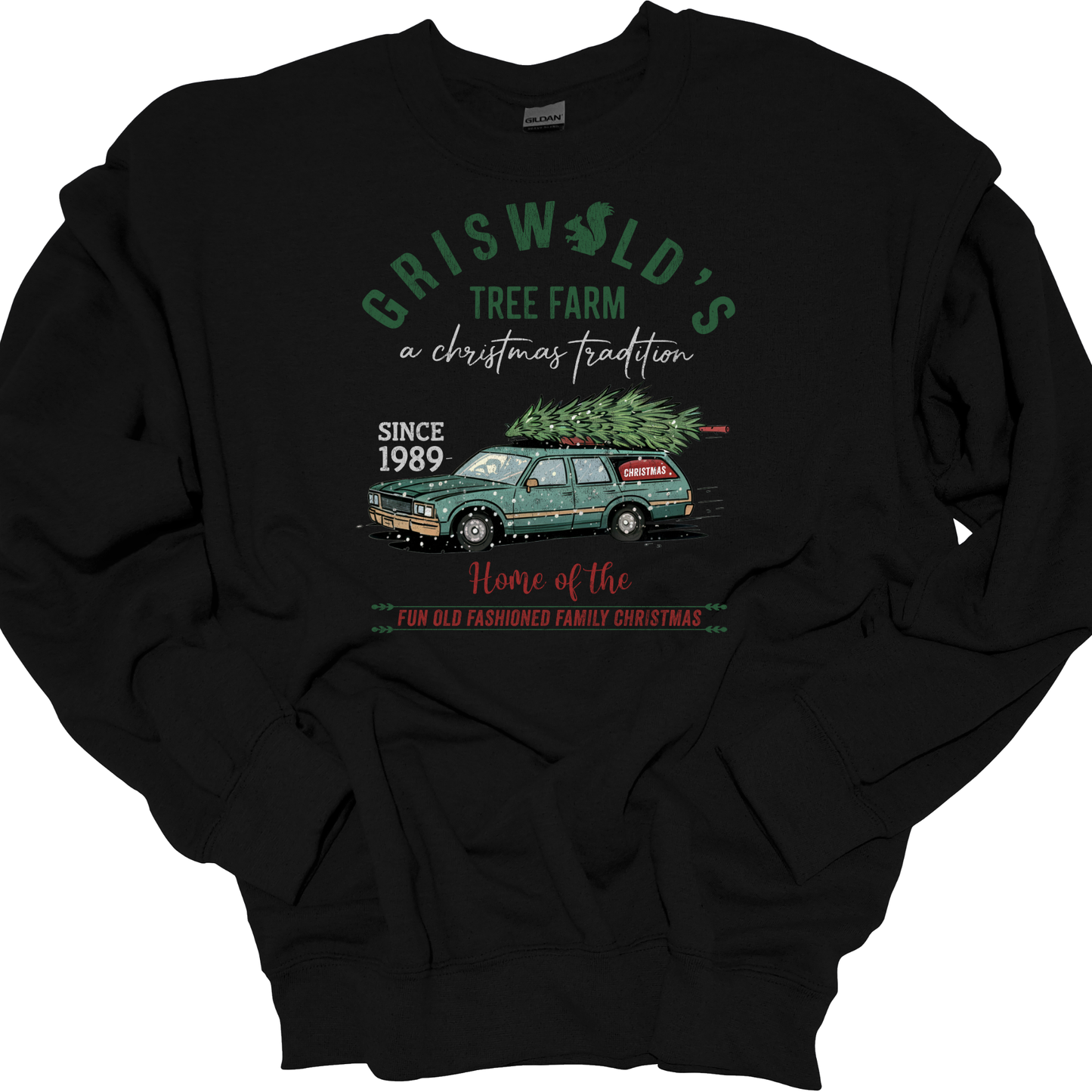 GRISWALDS TREE FARM CREWNECK