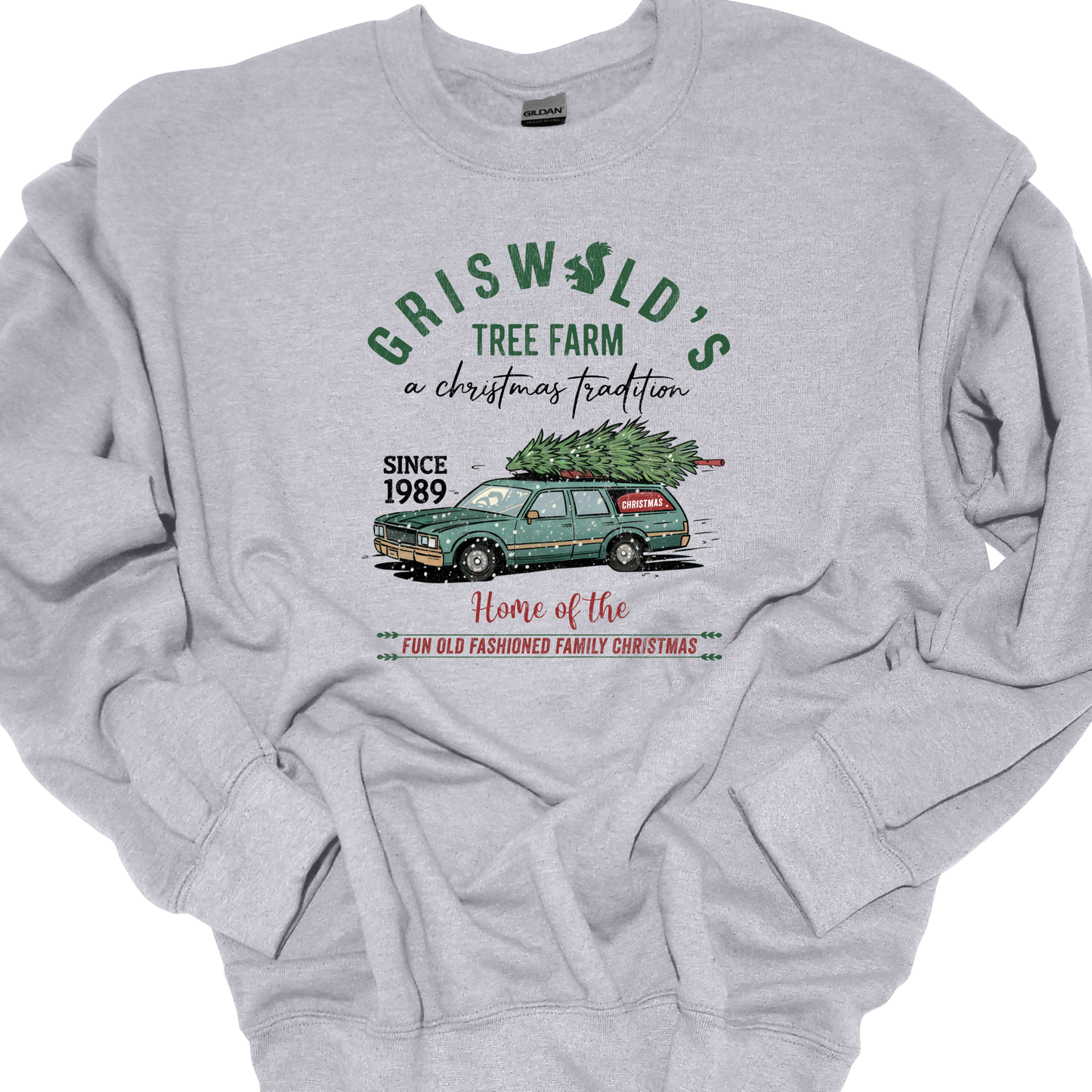 GRISWALDS TREE FARM CREWNECK