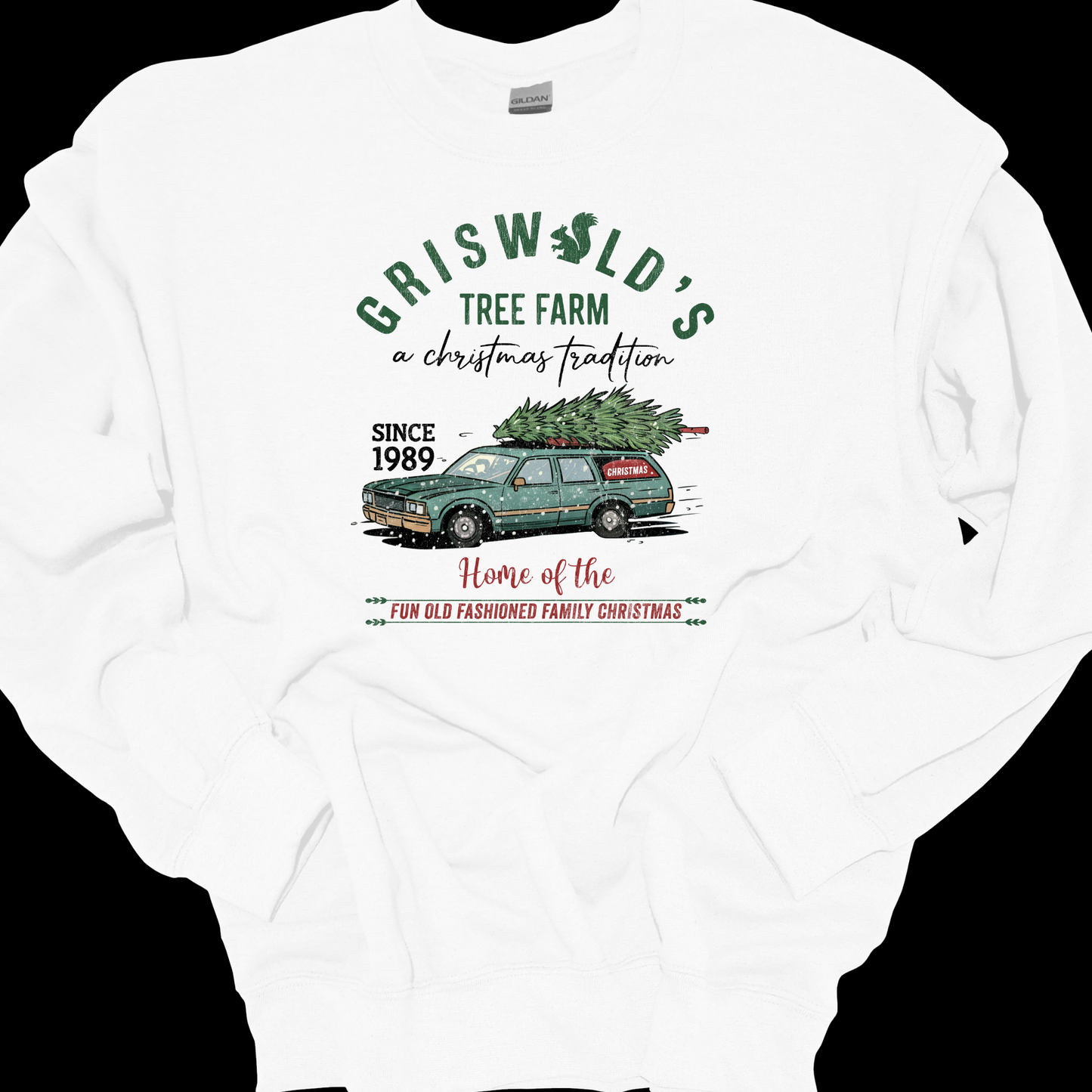 GRISWALDS TREE FARM CREWNECK