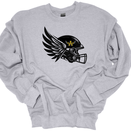 AVON FOOTBALL HELMET CREWNECK