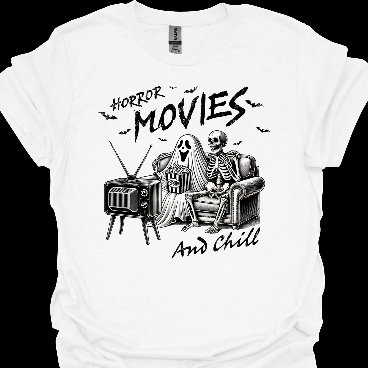 HORROR MOVIES AND CHILL TSHIRT