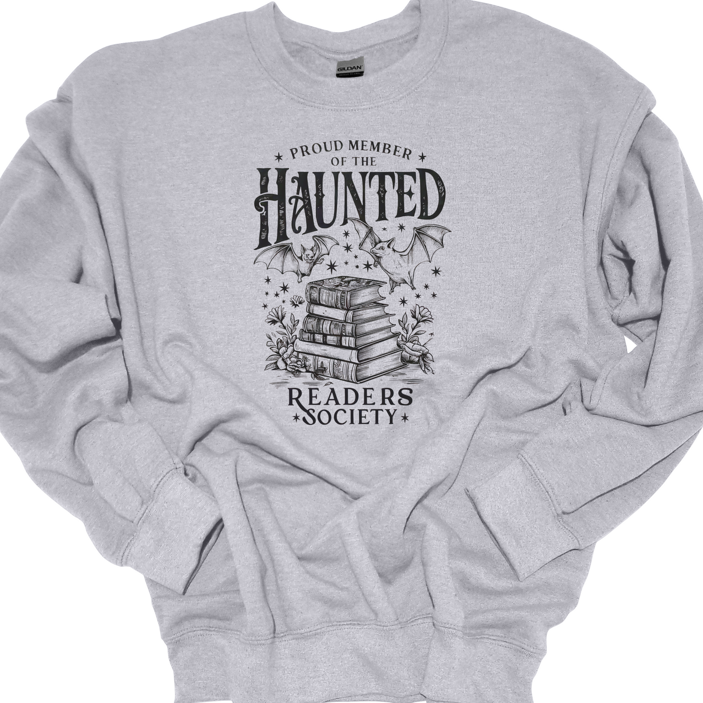 HAUNTED READERS SOCIETY CREWNECK