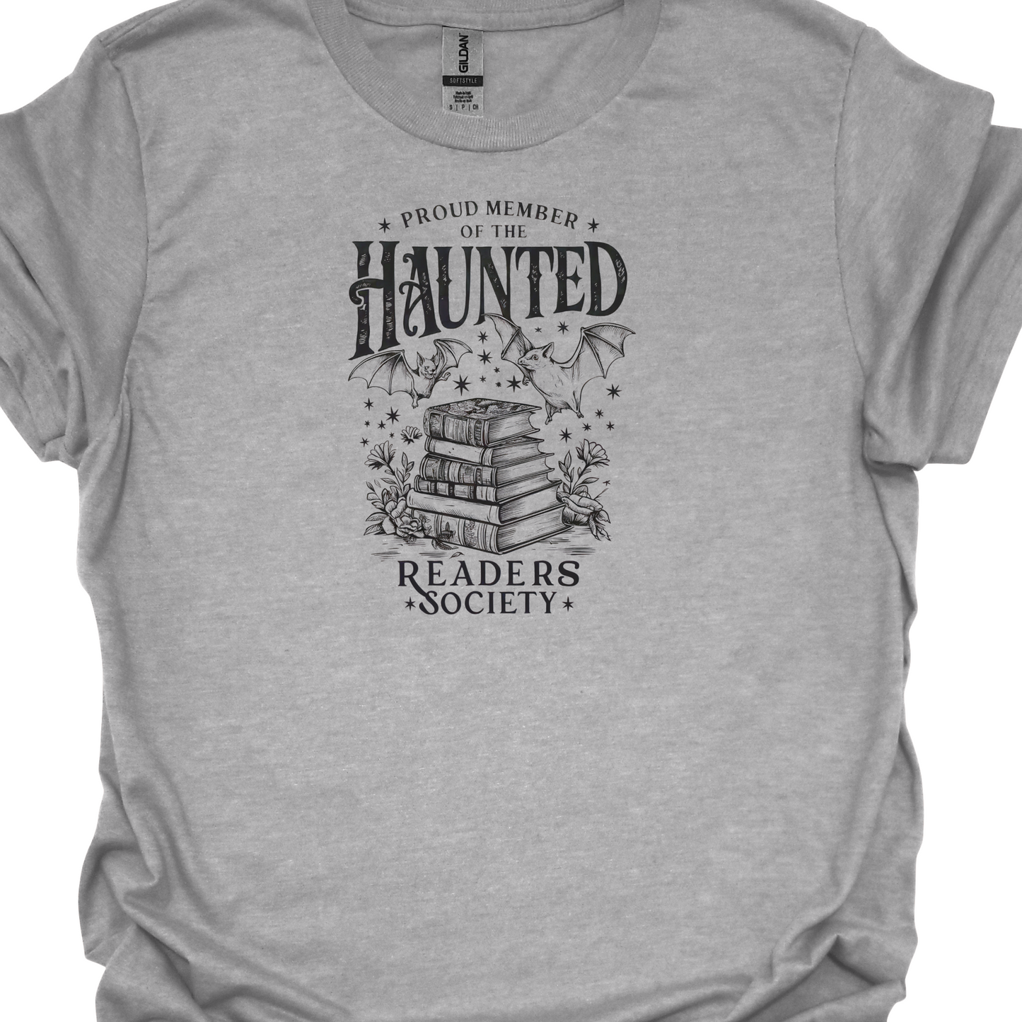 HAUNTED READERS SOCIETY TSHIRT