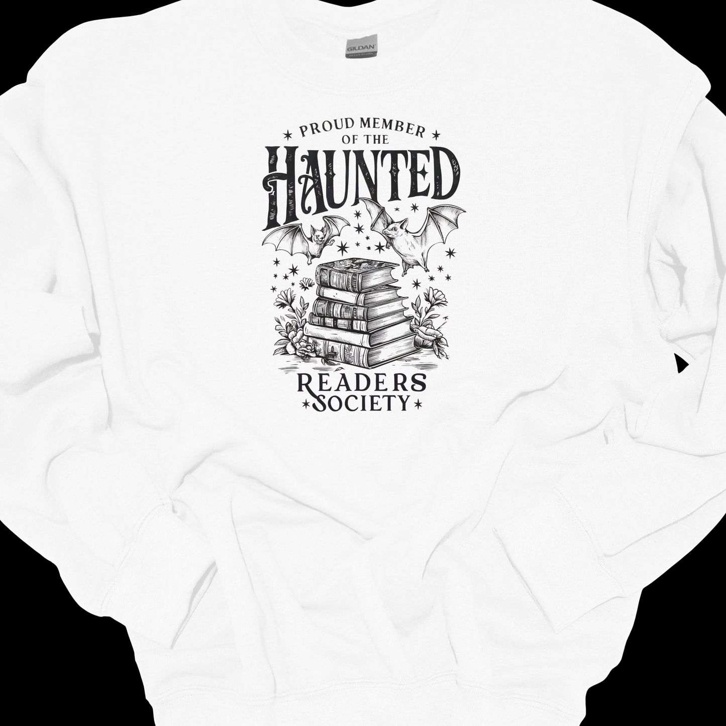 HAUNTED READERS SOCIETY CREWNECK