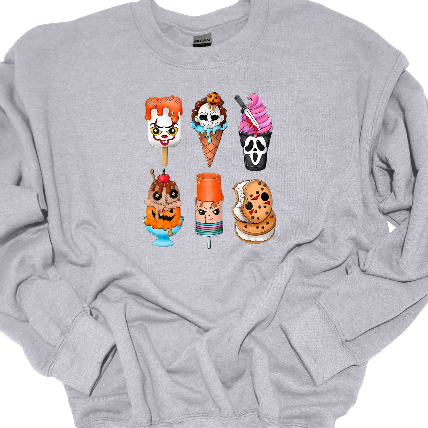 ICE CREAM HALLOWEEN CREWNECK