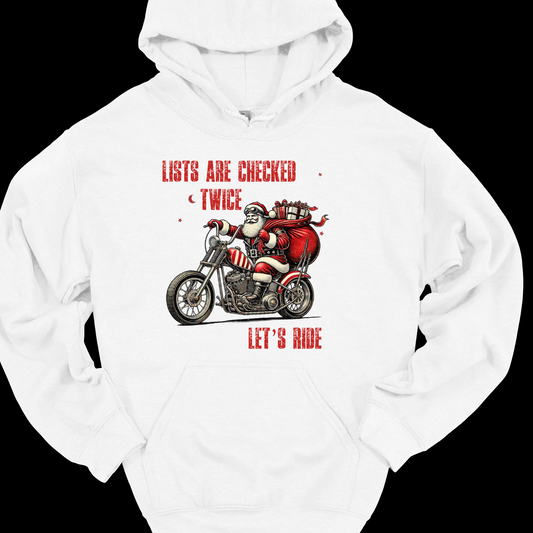 LISTS ARE CHECKED TWICE HOODIE