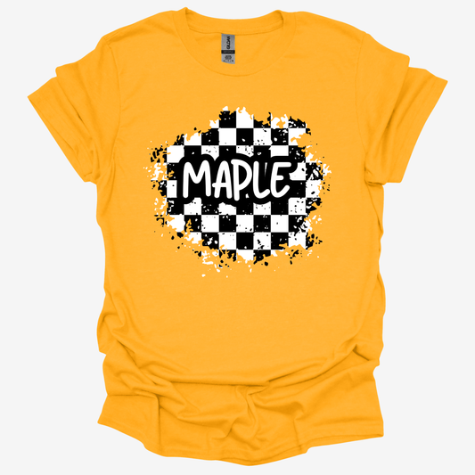 MAPLE - CHECKERED SPLAT