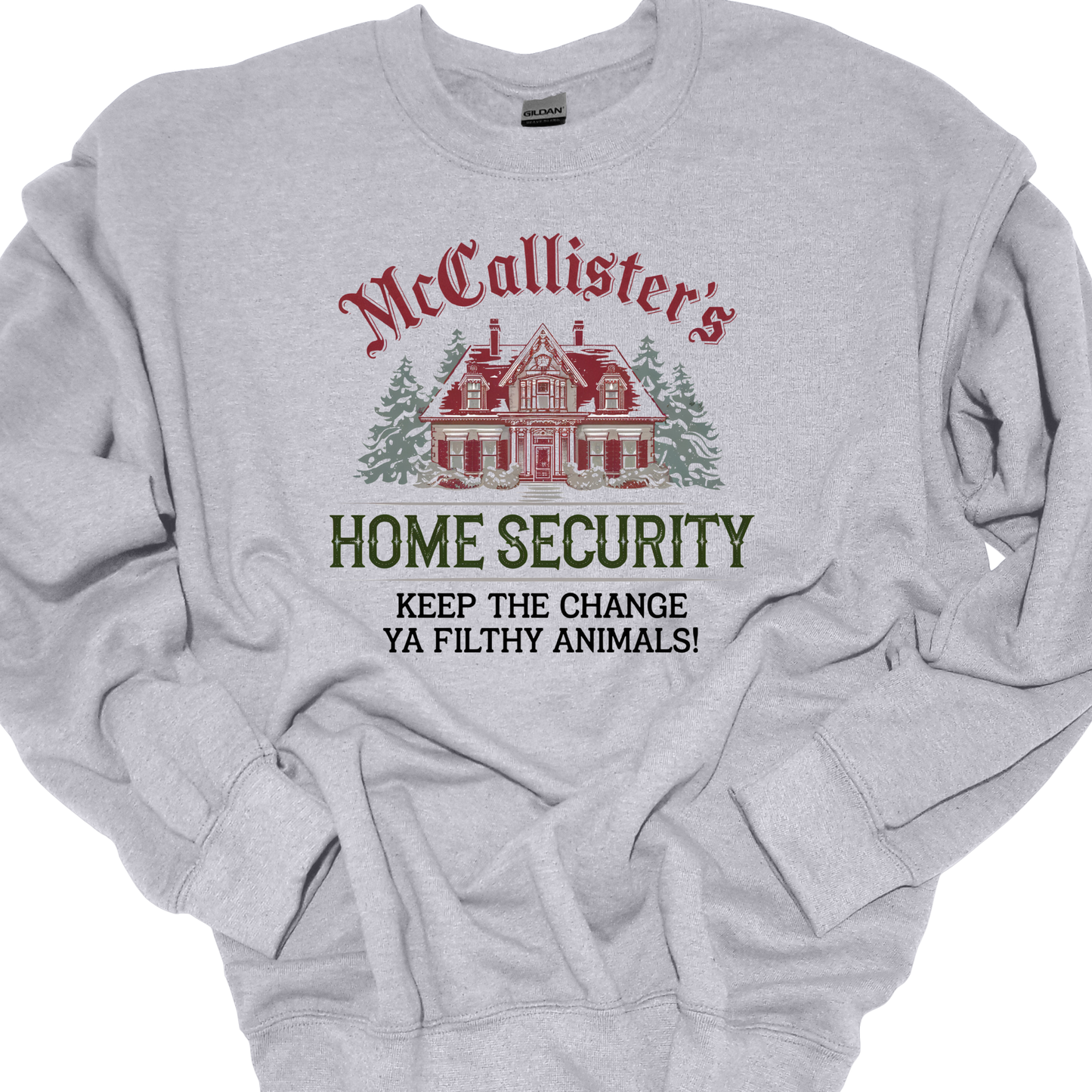 MCCALLISTERS HOME SECURITY CREWNECK