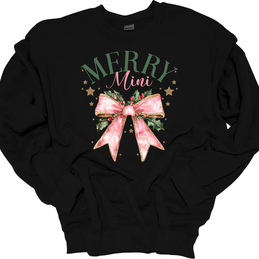 MERRY MINI CREWNECK