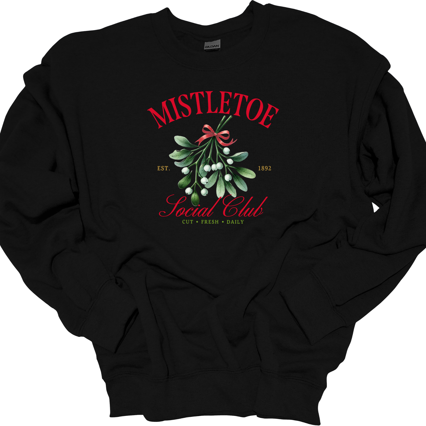 MISTLETOE CREWNECK