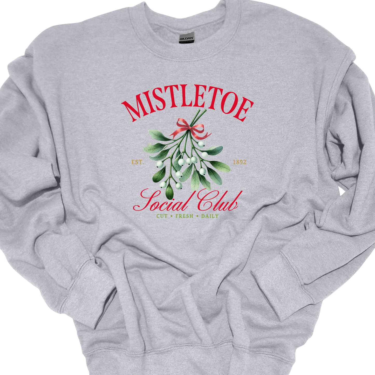 MISTLETOE CREWNECK