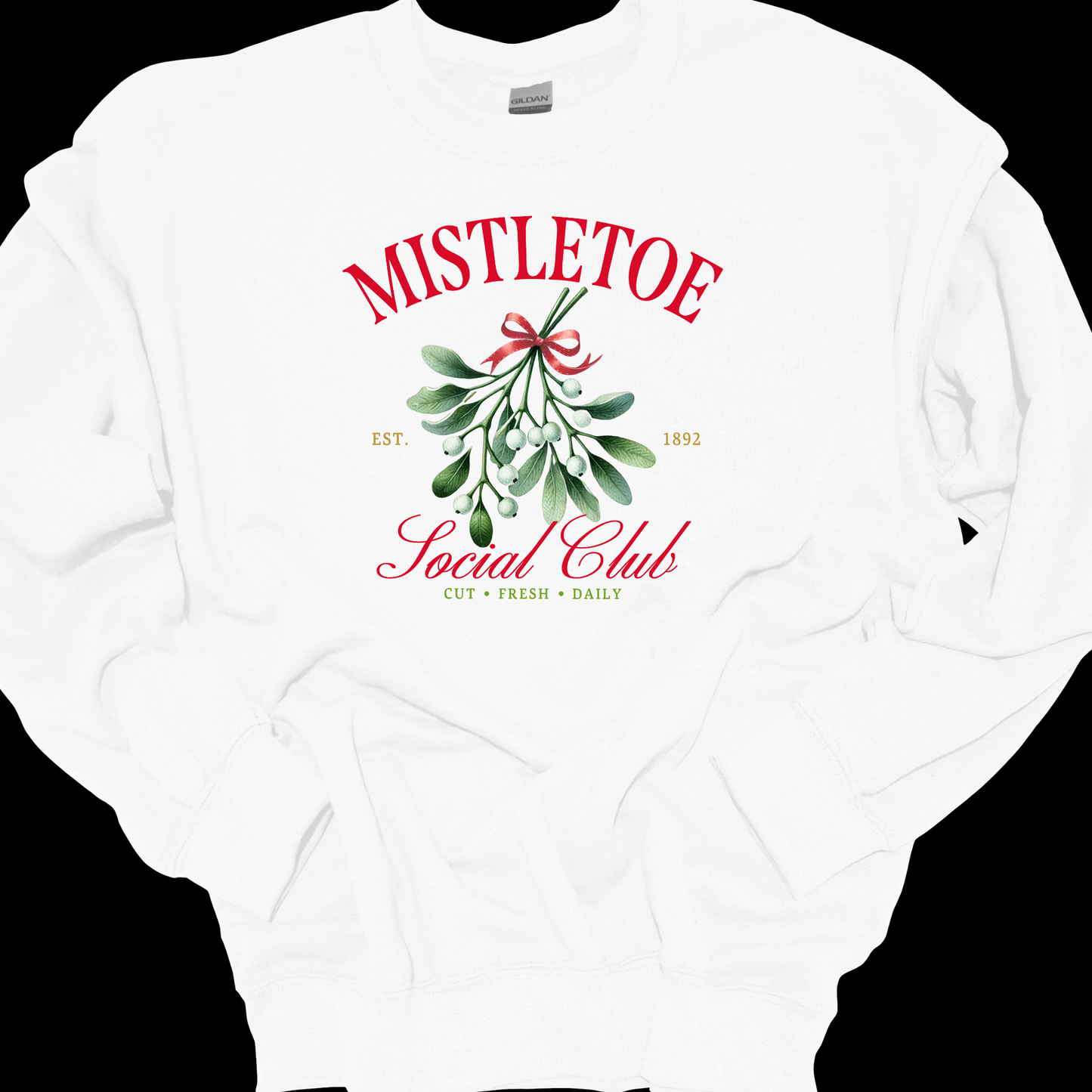 MISTLETOE CREWNECK