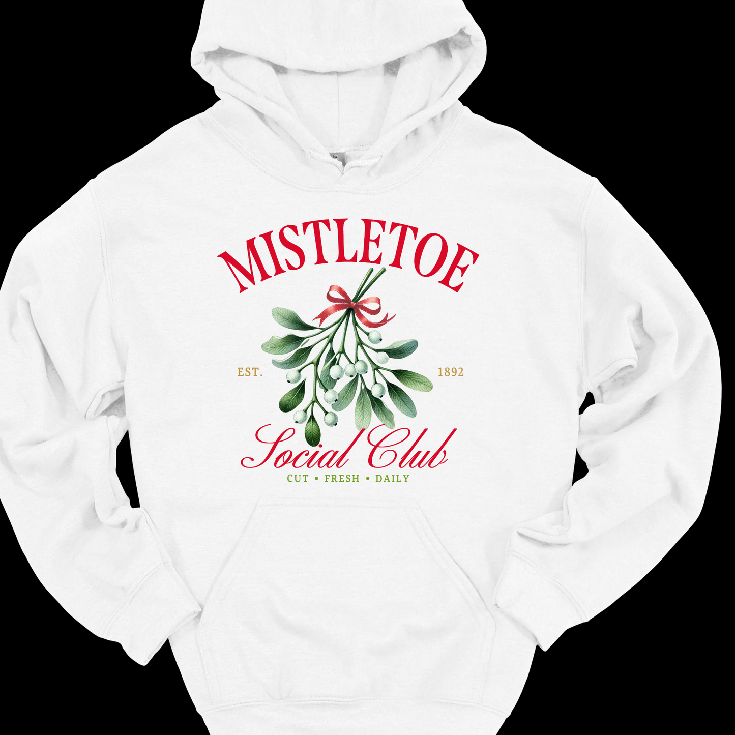 MISTLETOE HOODIE