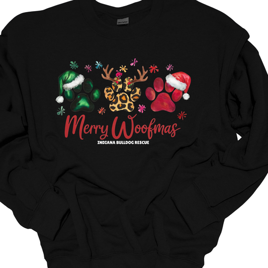 (IBDR) MERRY WOOFMAS CREWNECK