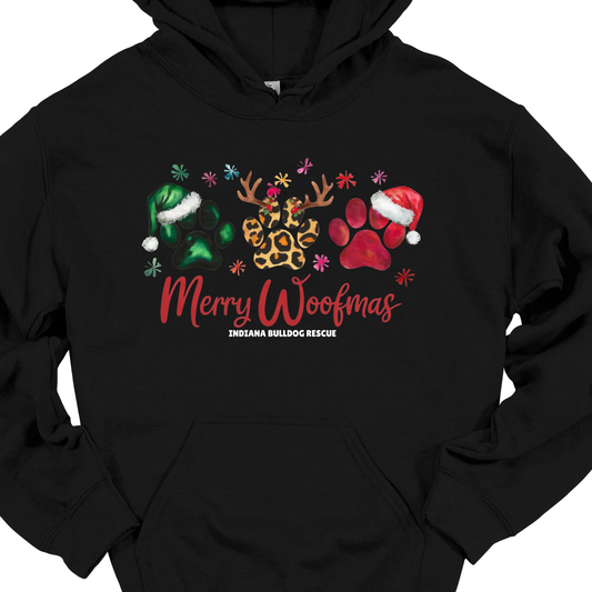 (IBDR) MERRY WOOFMAS HOODIE