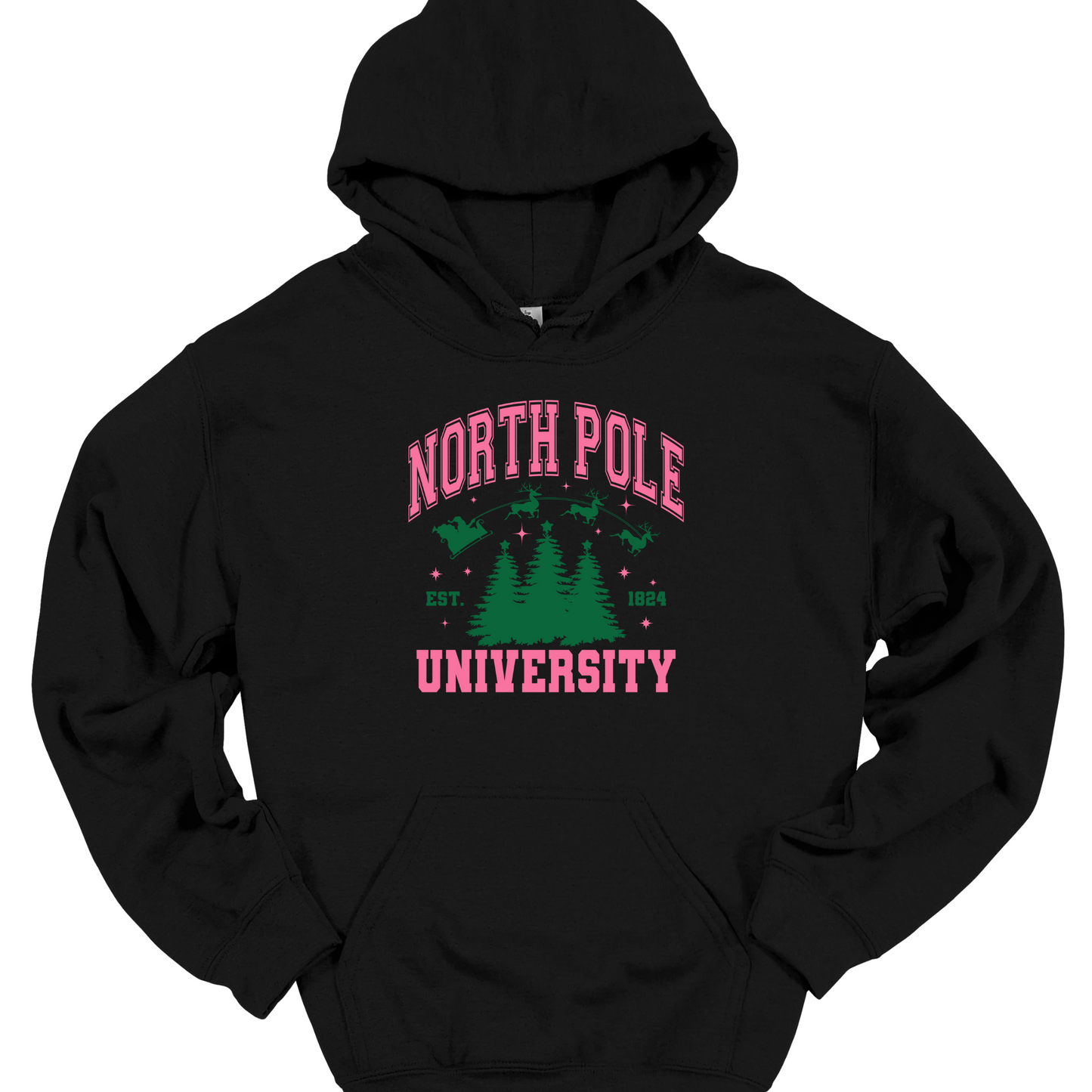 NORTH POLE UNIVERSITY HOODIE