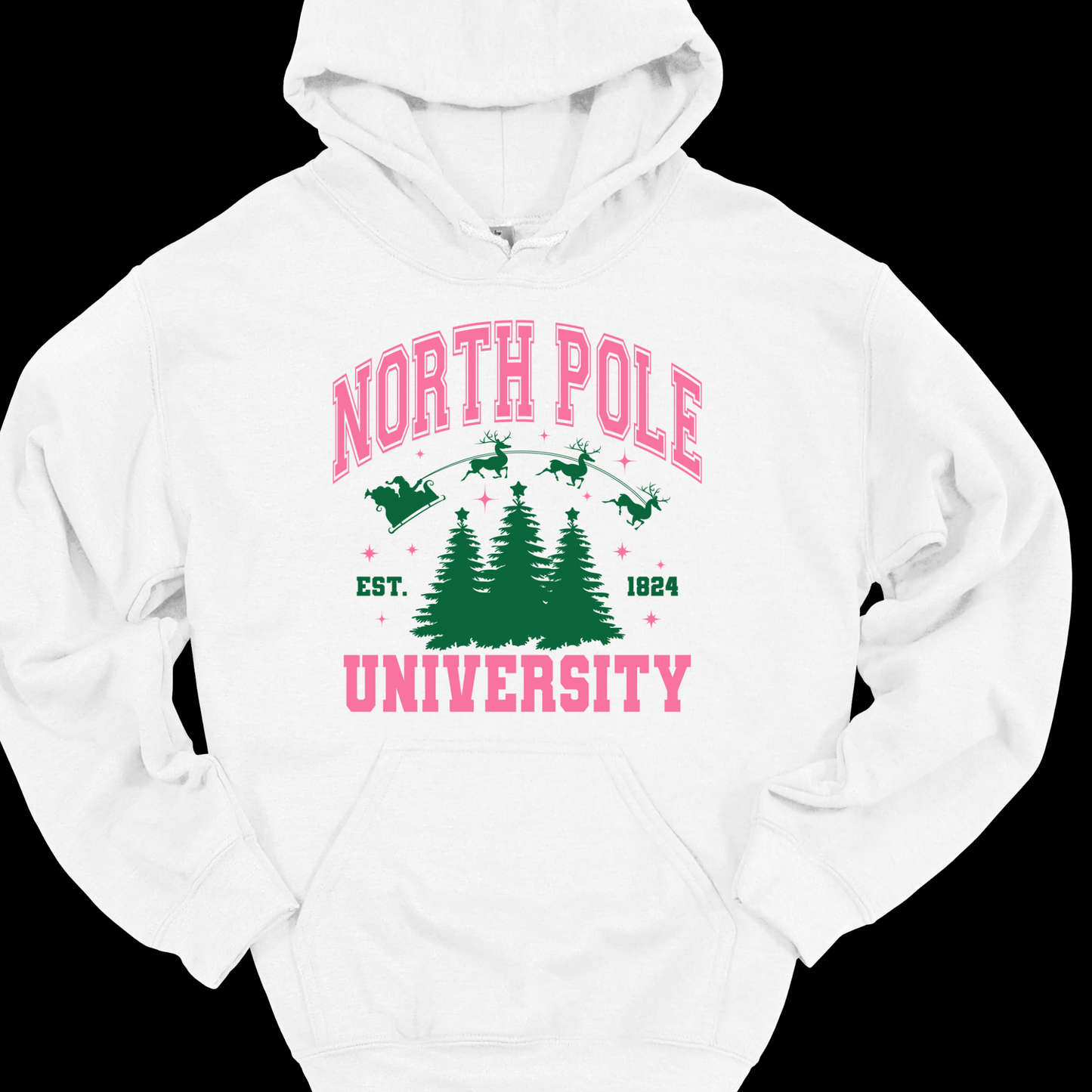 NORTH POLE UNIVERSITY HOODIE