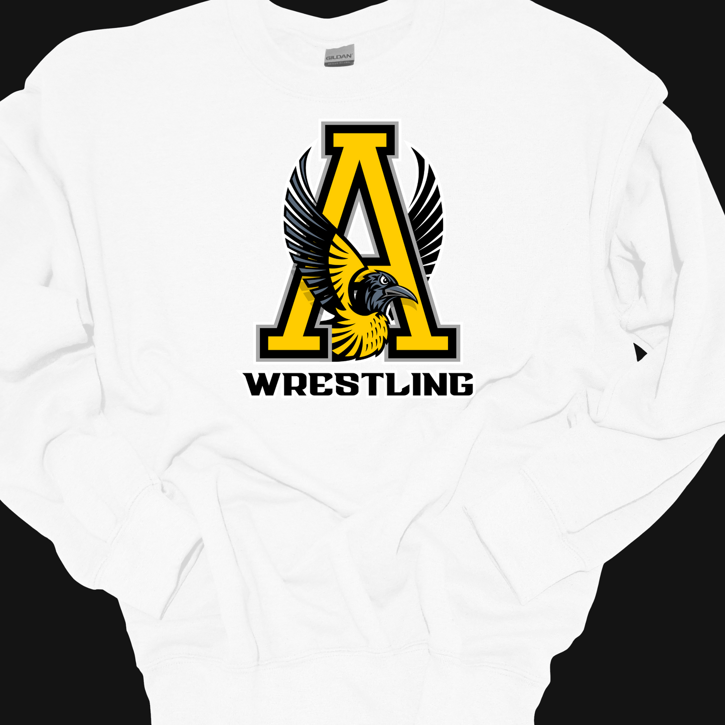 AVON OFFICIAL WRESTLING LOGO CREWNECK