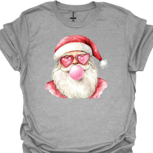 SANTA BUBBLE HOODIE TSHIRT