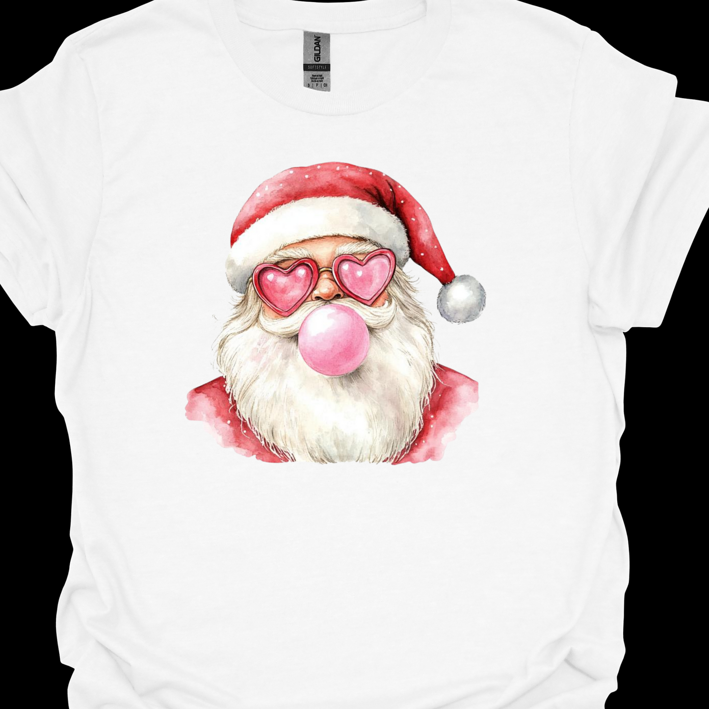 SANTA BUBBLE HOODIE TSHIRT