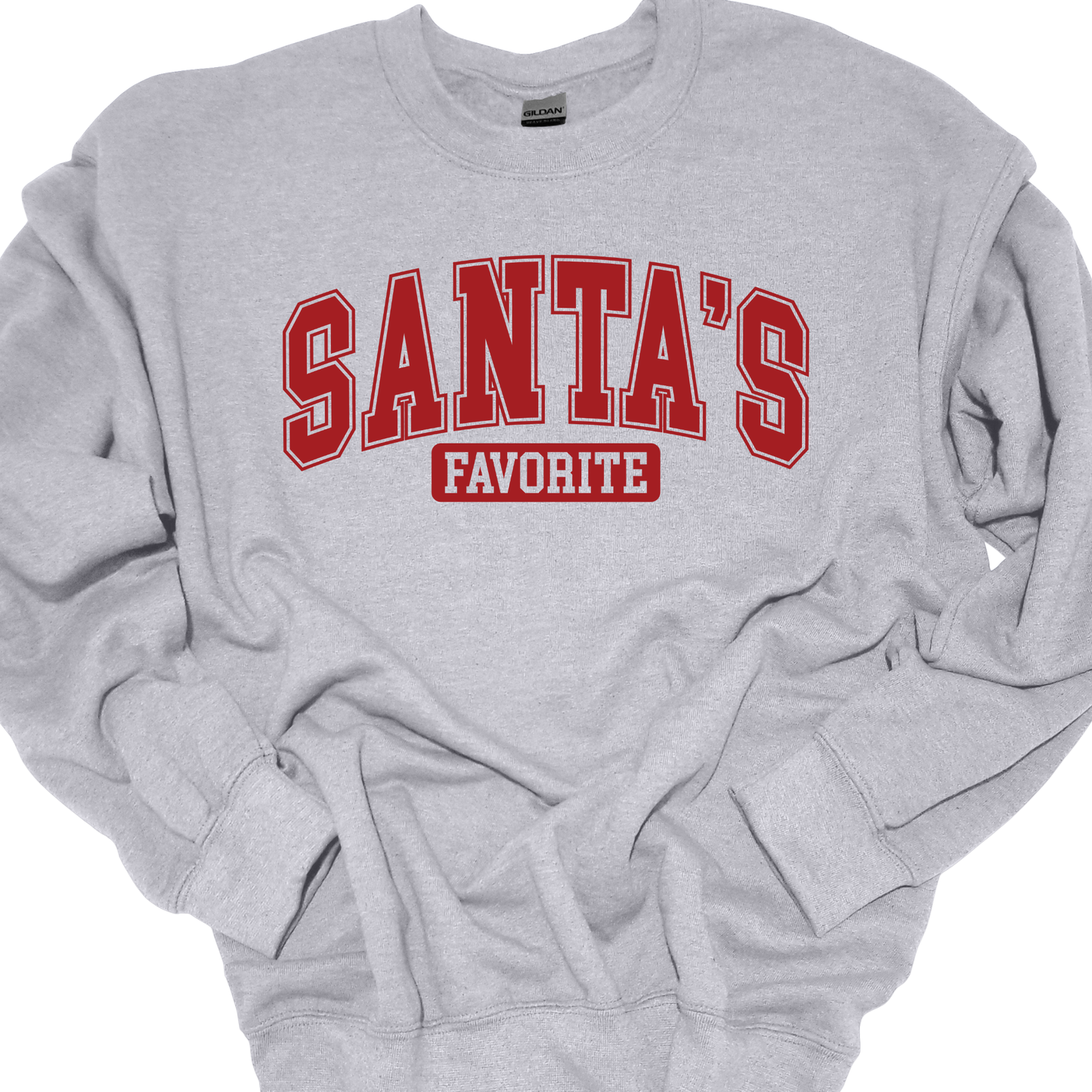 SANTAS FAVORITE CREWNECK