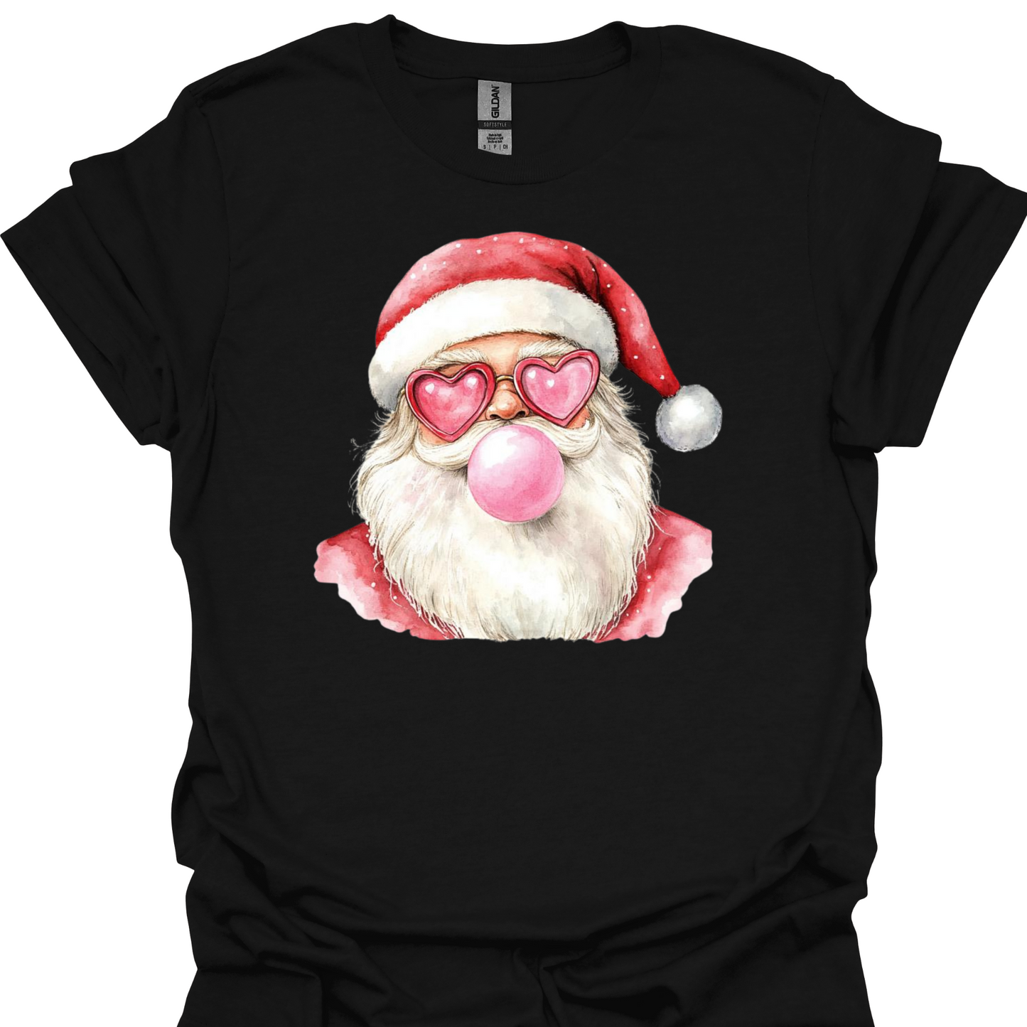 SANTA BUBBLE HOODIE TSHIRT