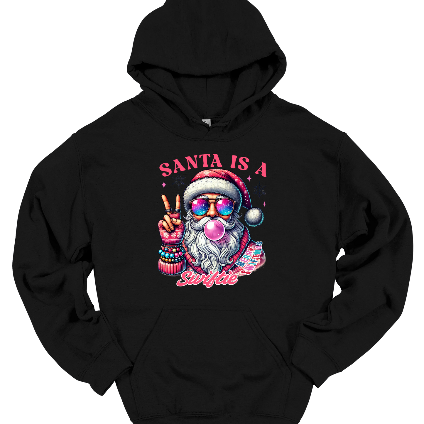 SANTA IS A SWIFTIE HOODIE