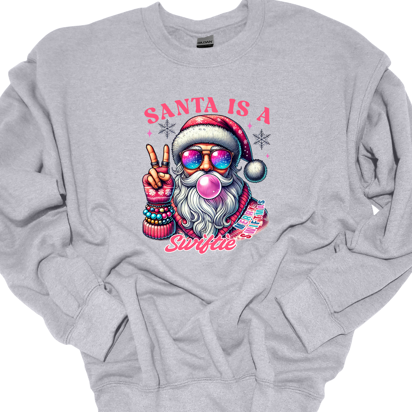 SANTA IS A SWIFTIE CREWNECK