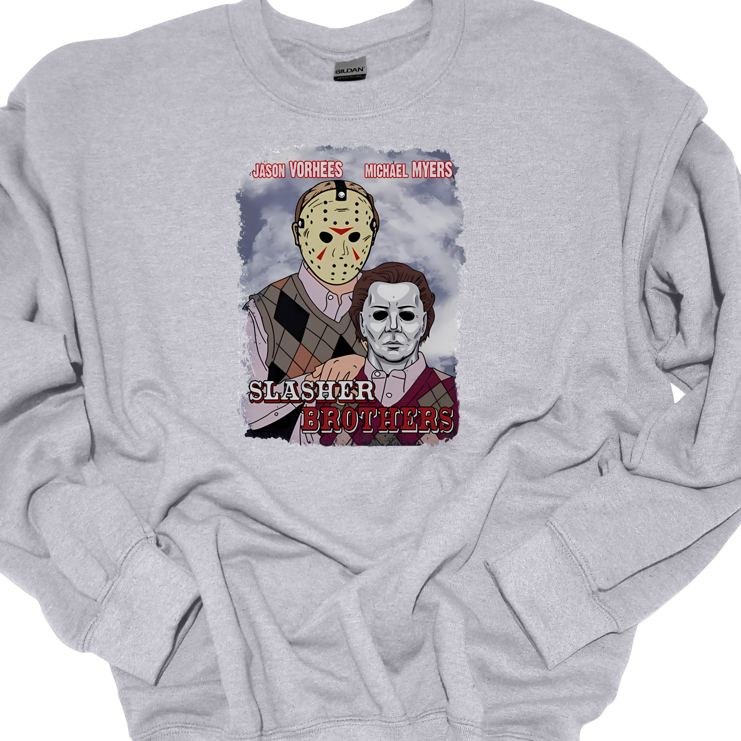 "SLASHER BROTHERS" CREWNECK