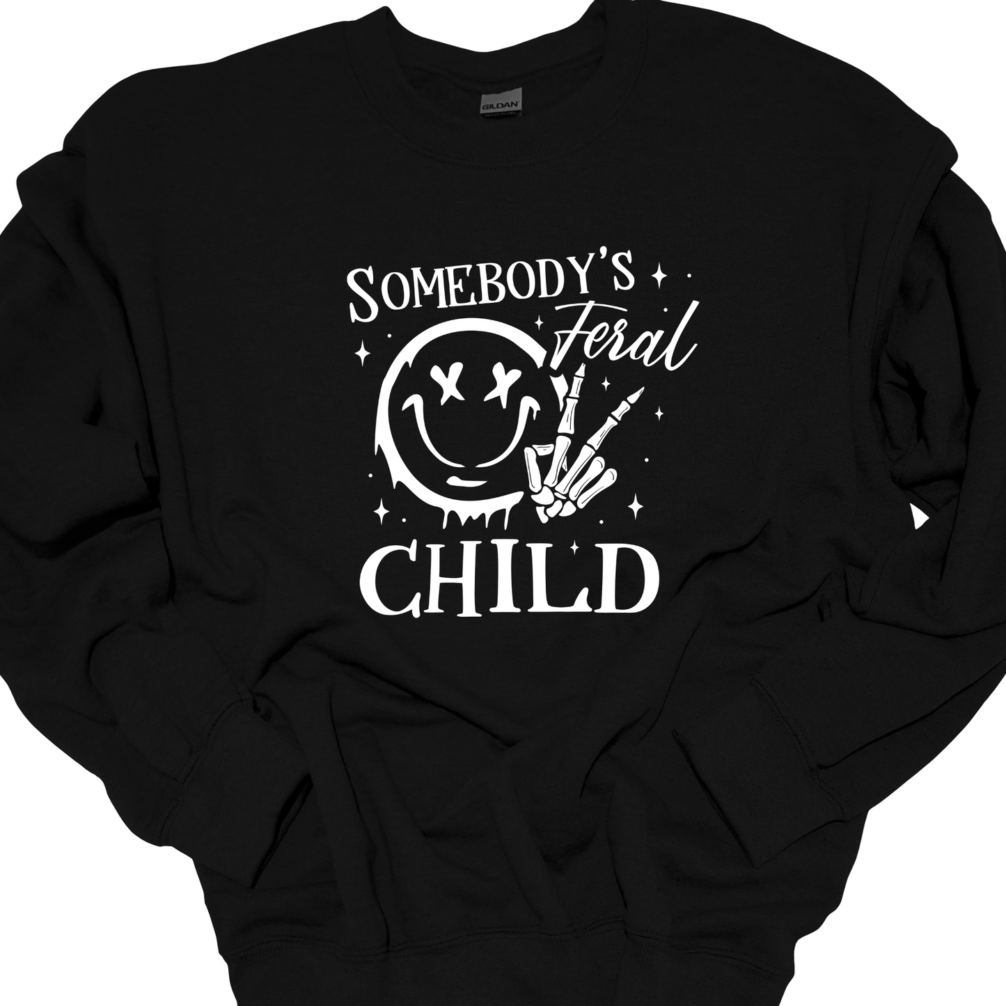 SOMEBODYS FERAL CHILD CREWNECK