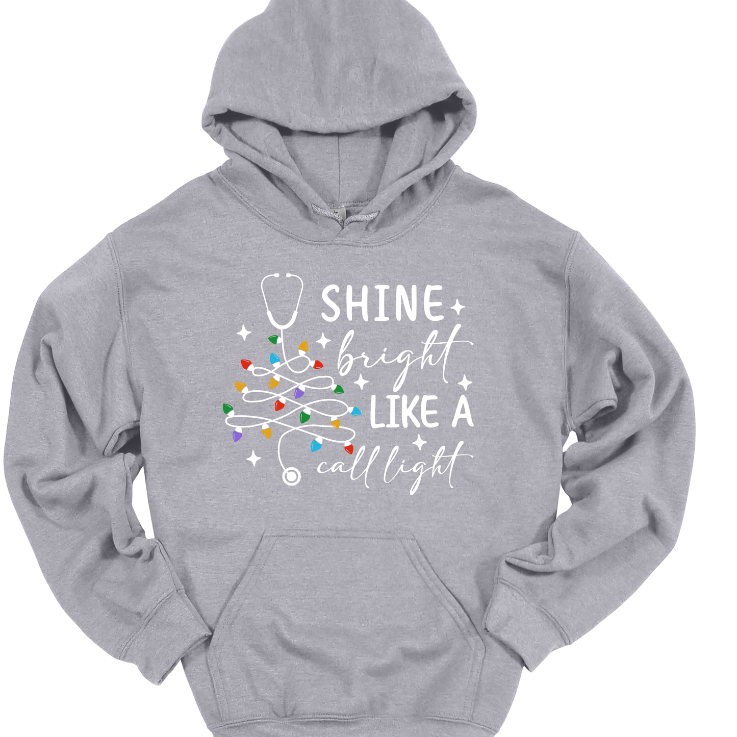 SHINE BRIGHT LIKE A CALL LIGHT HOODIE