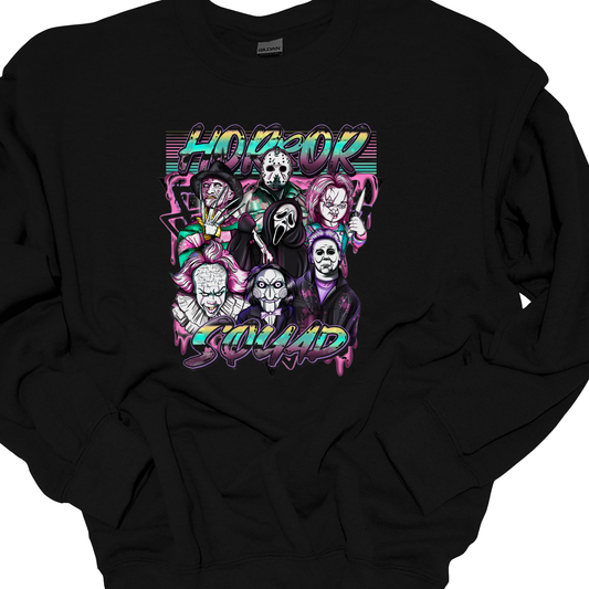 "HORROR SQUAD" CREWNECK