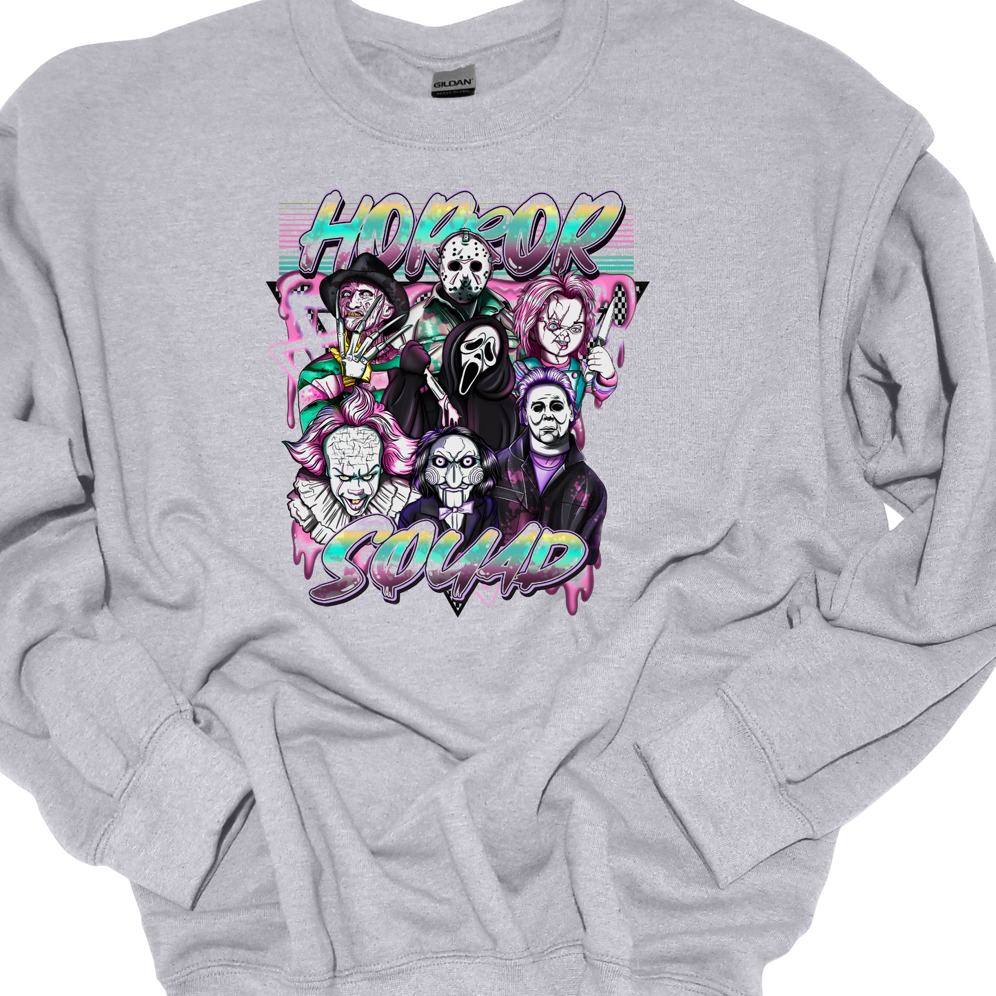 "HORROR SQUAD" CREWNECK