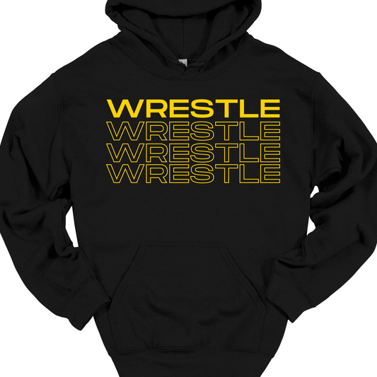 WRESTLE STACKED HOODIE