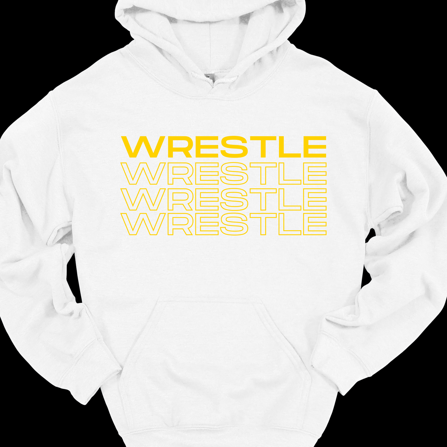 WRESTLE STACKED HOODIE