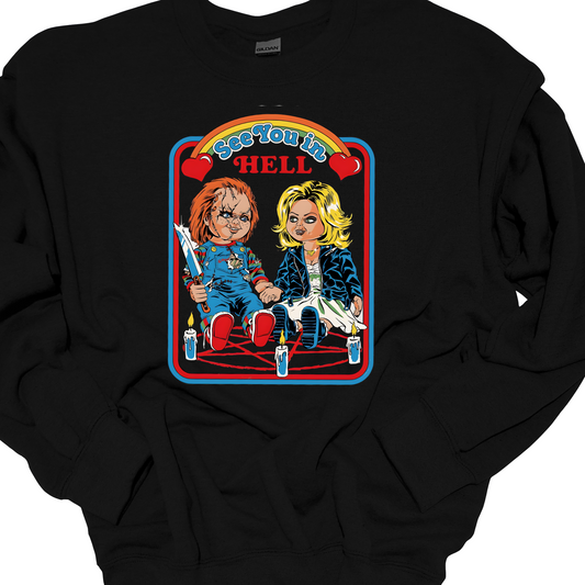 "SEE YOU IN HELL" CREWNECK