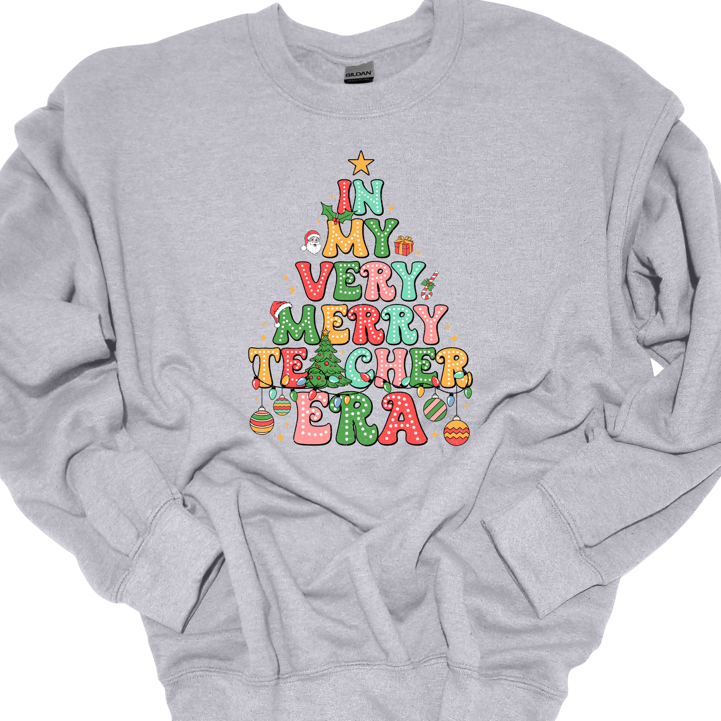 IN MY TEACHER ERA (CHRISTMAS) CREWNECK