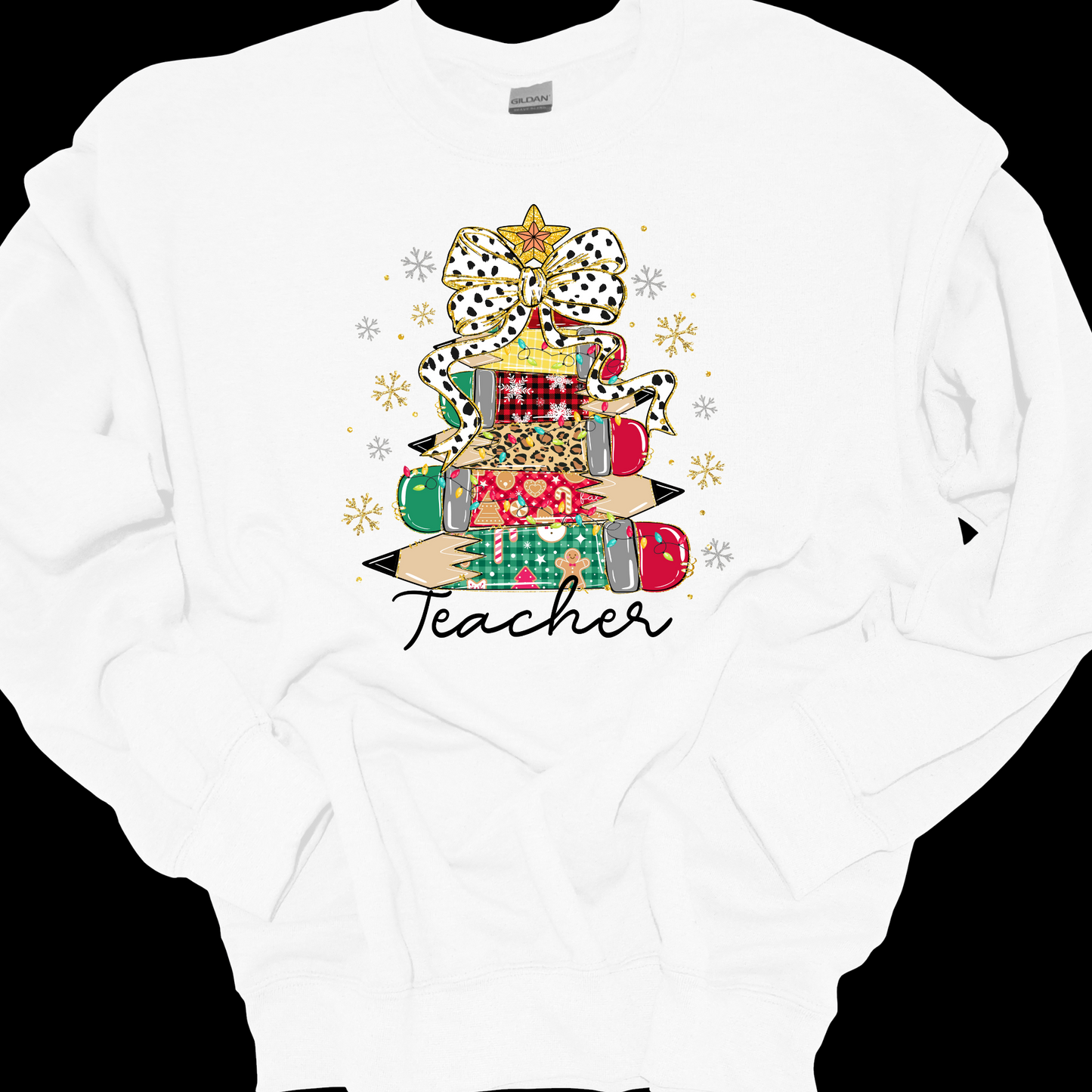 PENCIL TREE CREWNECK