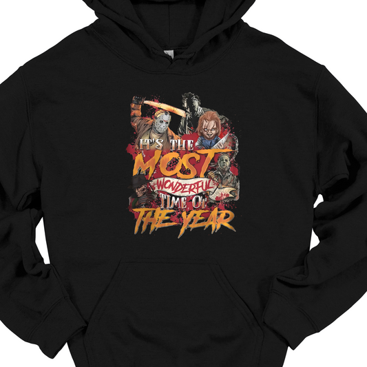 "THE MOST WONDERFUL TIME OF THE YEAR" HOODIE