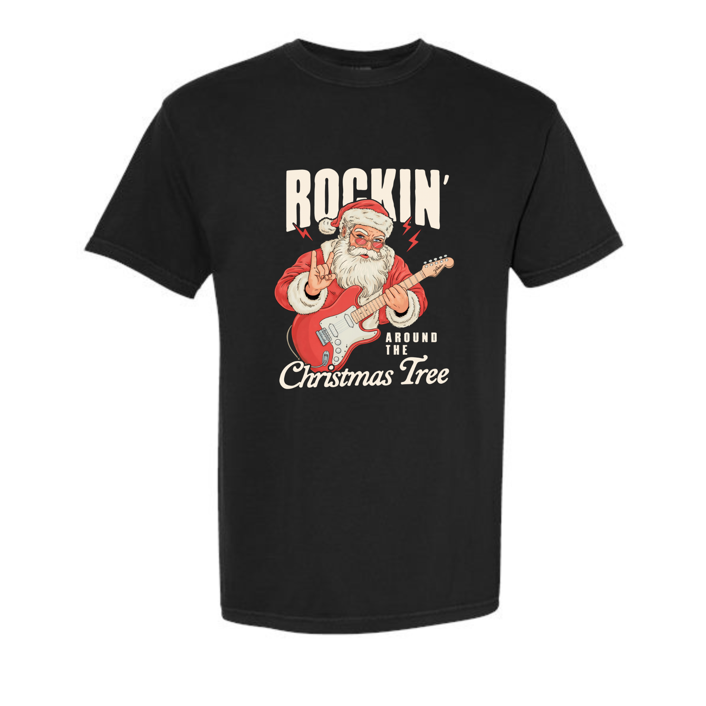 ROCKIN AROUND THE CHRISTMAS TREE TEE
