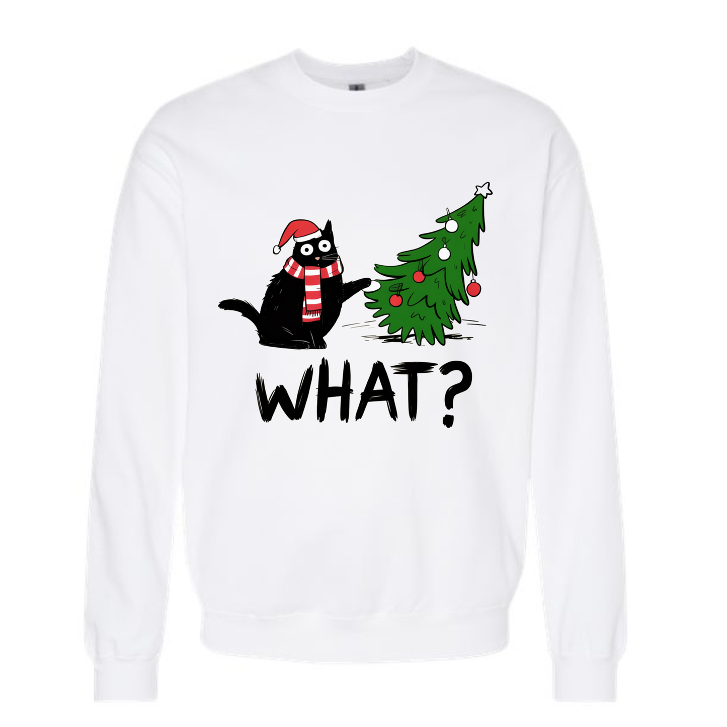 CAT TREE CREWNECK SWEATSHIRT