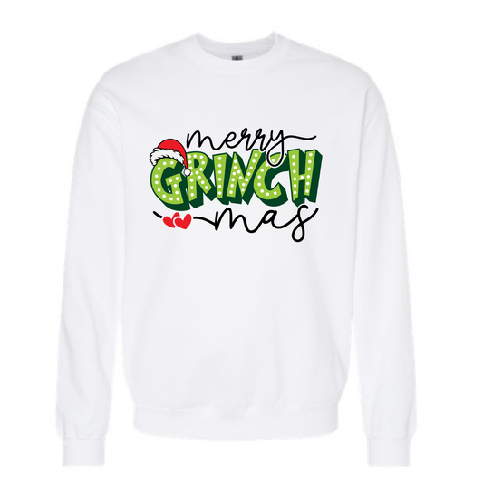 MERRY GRINCHMAS CREWNECK SWEATSHIRT