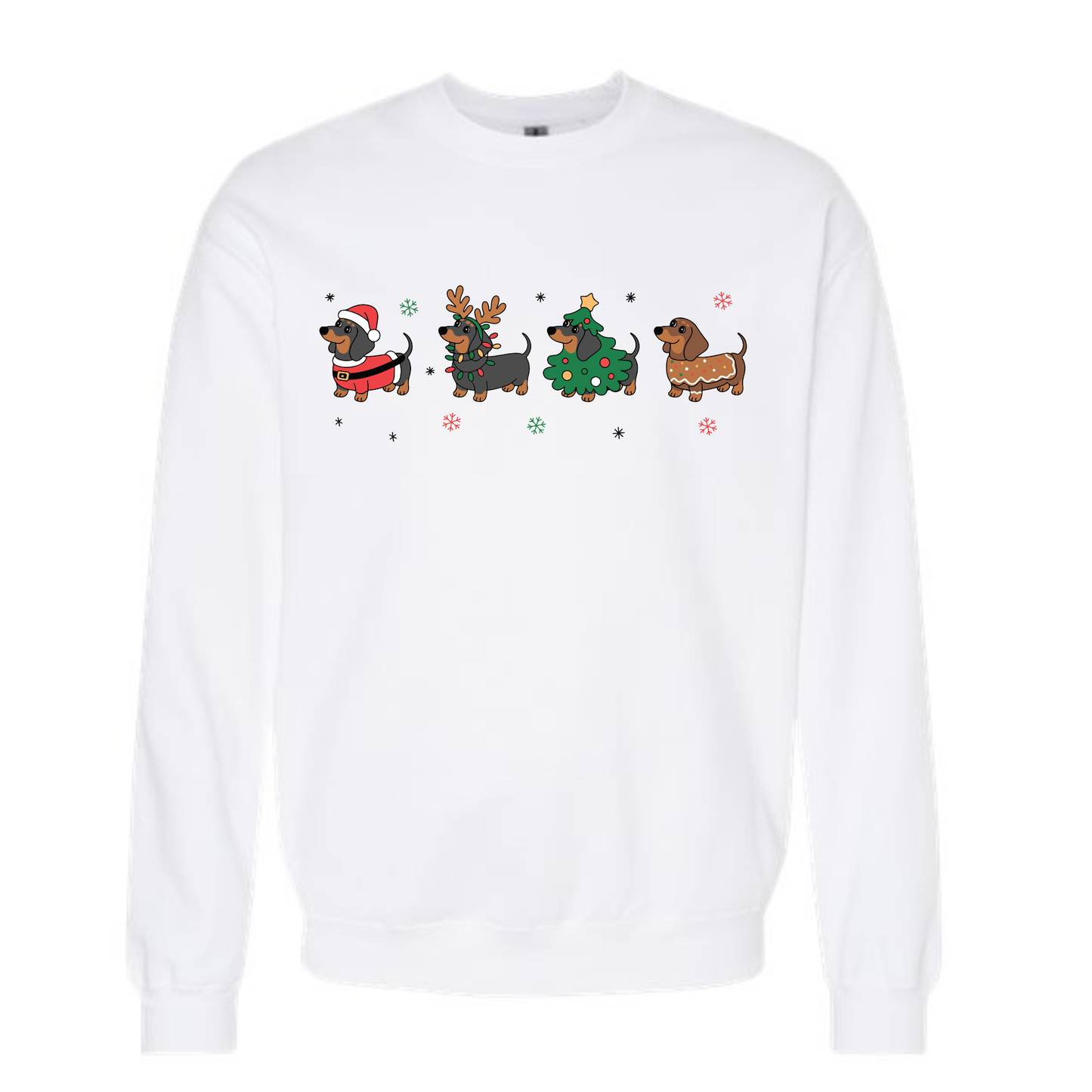 DOXIE CHRISTMAS CREWNECK SWEATSHIRT
